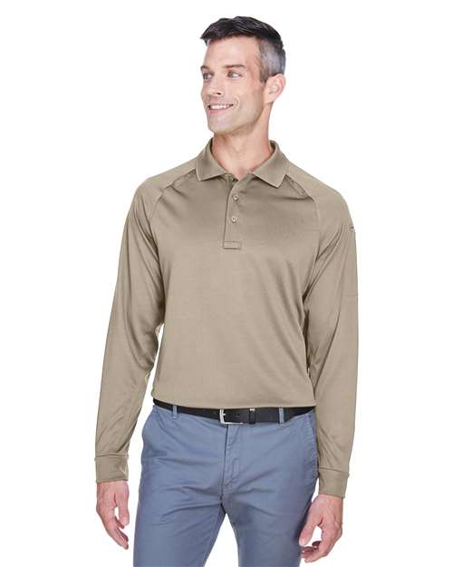 Harriton - Men's Advantage Long Sleeve Tactical Polo - M211L