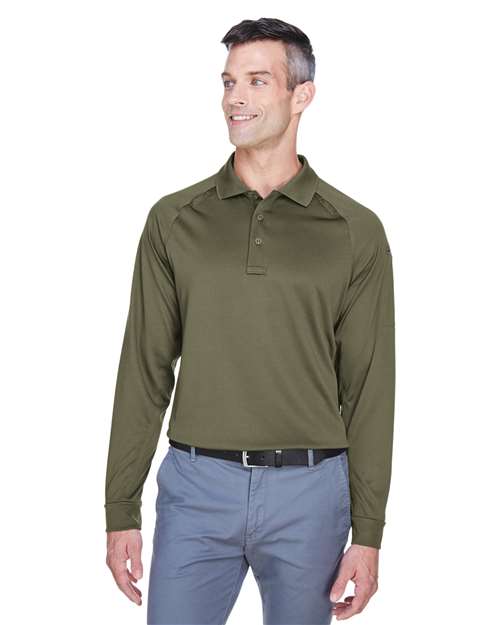 Harriton - Men's Advantage Long Sleeve Tactical Polo - M211L