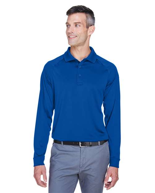 Harriton - Men's Advantage Long Sleeve Tactical Polo - M211L
