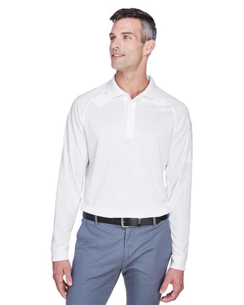 Harriton - Men's Advantage Long Sleeve Tactical Polo - M211L