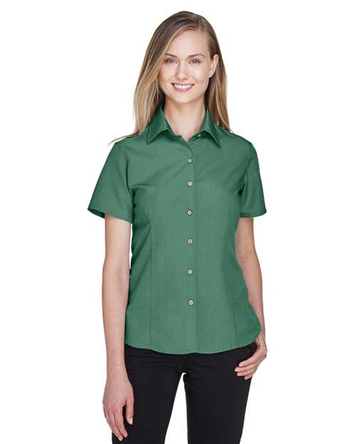 Harriton - Camisa texturizada Barbados para mujer - M560W