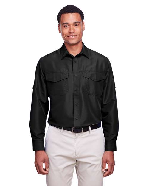 Harriton - Camisa de rendimiento para hombre de Key West - M580L