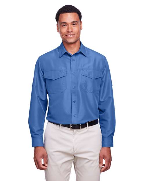 Harriton - Camisa de rendimiento para hombre de Key West - M580L