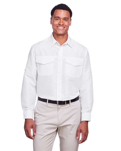 Harriton - Camisa de rendimiento para hombre de Key West - M580L