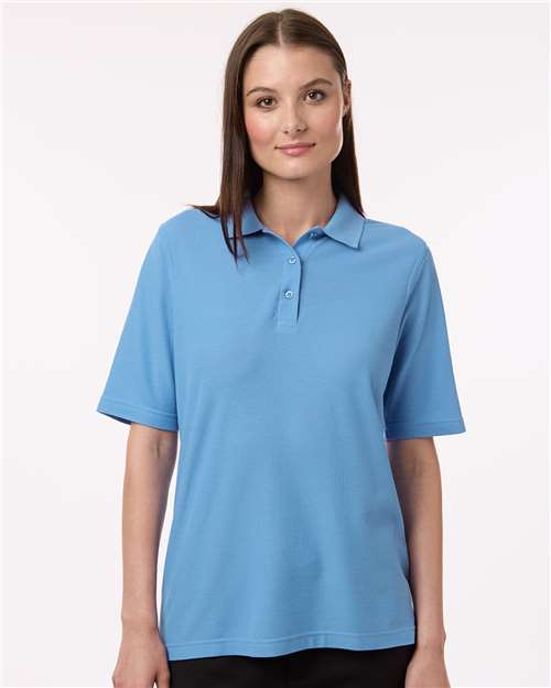 Harriton - Polo de piqué Maverick CVC para mujer - M105W