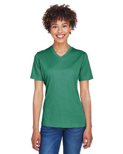 Equipo 365 - Camiseta deportiva Sonic Heather para mujer - TT11HW