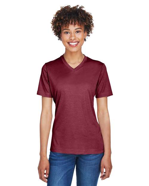 Equipo 365 - Camiseta deportiva Sonic Heather para mujer - TT11HW