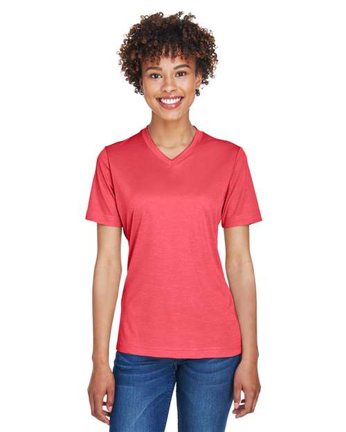 Equipo 365 - Camiseta deportiva Sonic Heather para mujer - TT11HW