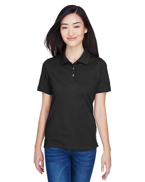 Harriton - Polo de mezcla fácil para mujer - M265W