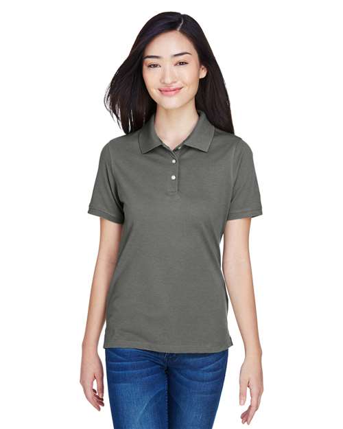 Harriton - Polo de mezcla fácil para mujer - M265W