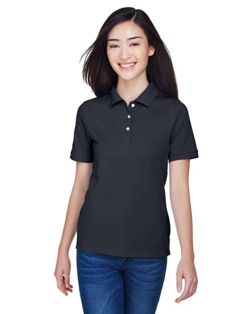 Harriton - Polo de mezcla fácil para mujer - M265W