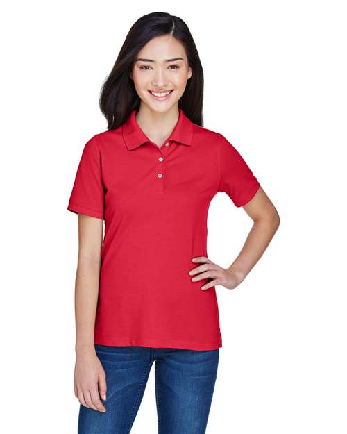 Harriton - Polo de mezcla fácil para mujer - M265W