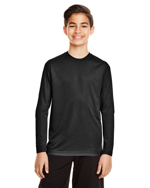 Equipo 365 - Camiseta de manga larga de alto rendimiento para jóvenes - TT11YL