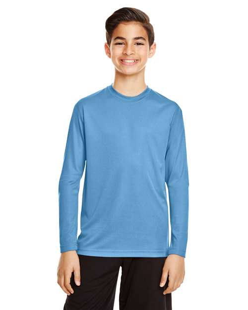Equipo 365 - Camiseta de manga larga de alto rendimiento para jóvenes - TT11YL