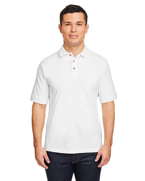 Harriton - Polo de piqué para hombre - M200