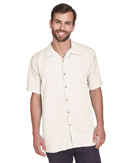 Harriton - Men's Bahama Cord Camp Shirt - M570
