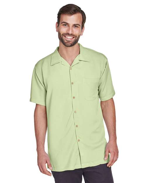 Harriton - Men's Bahama Cord Camp Shirt - M570