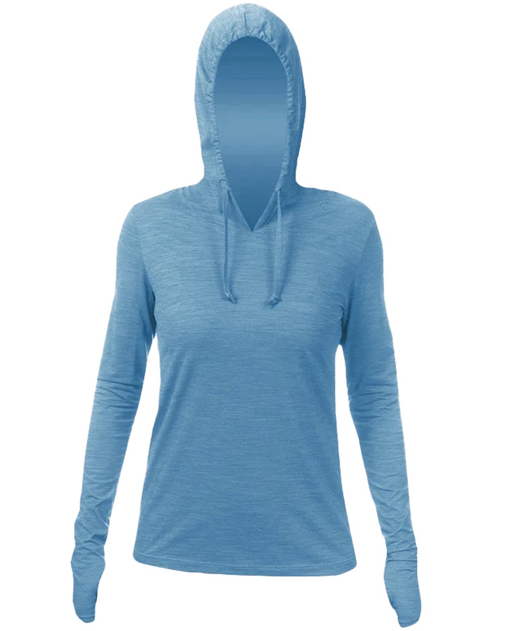 ANETIK - Camiseta de manga larga con capucha Breeze Tech para mujer - WSBRZH0