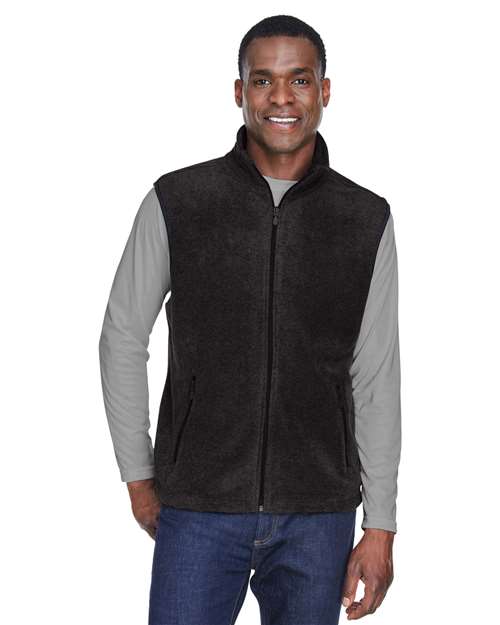 Harriton - Unisex Fleece Full-Zip Vest - M985