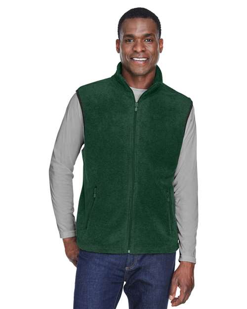 Harriton - Unisex Fleece Full-Zip Vest - M985