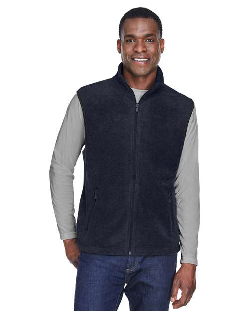 Harriton - Unisex Fleece Full-Zip Vest - M985