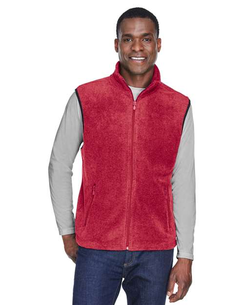 Harriton - Unisex Fleece Full-Zip Vest - M985