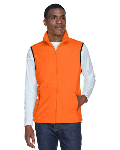 Harriton - Unisex Fleece Full-Zip Vest - M985