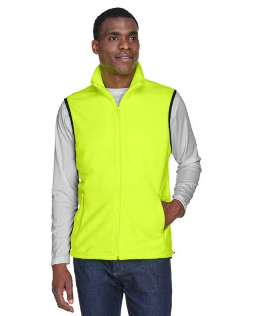 Harriton - Unisex Fleece Full-Zip Vest - M985
