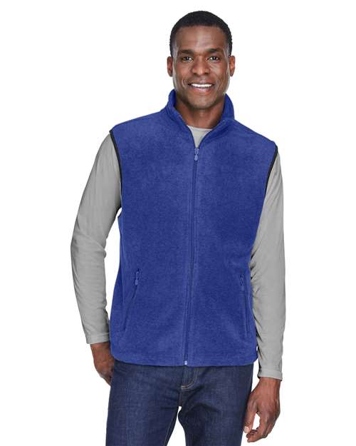 Harriton - Unisex Fleece Full-Zip Vest - M985