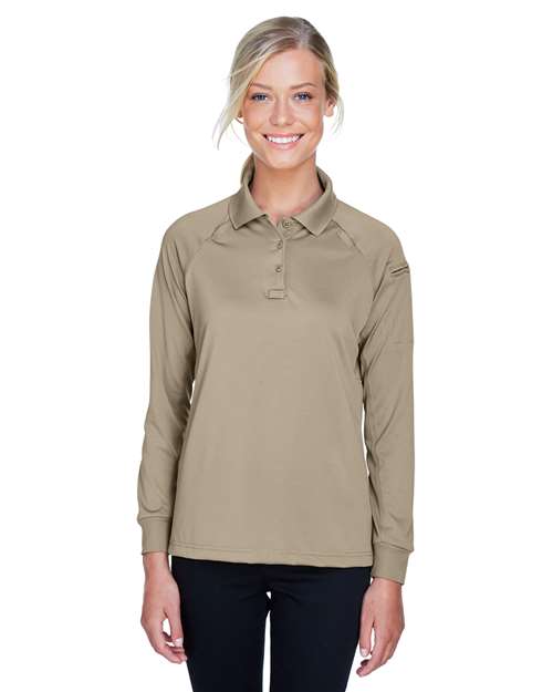 Harriton - Women's Advantage Long Sleeve Tactical Polo - M211LW