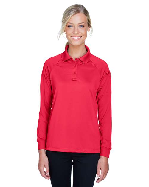 Harriton - Women's Advantage Long Sleeve Tactical Polo - M211LW