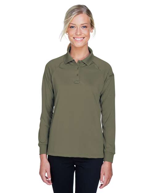 Harriton - Women's Advantage Long Sleeve Tactical Polo - M211LW