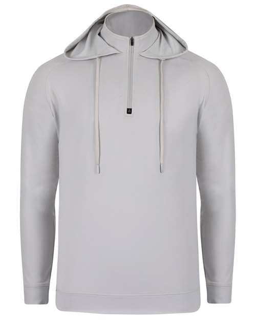 Swannies - Unisex Vandyke Quarter-Zip Hooded Pullover - SWV600