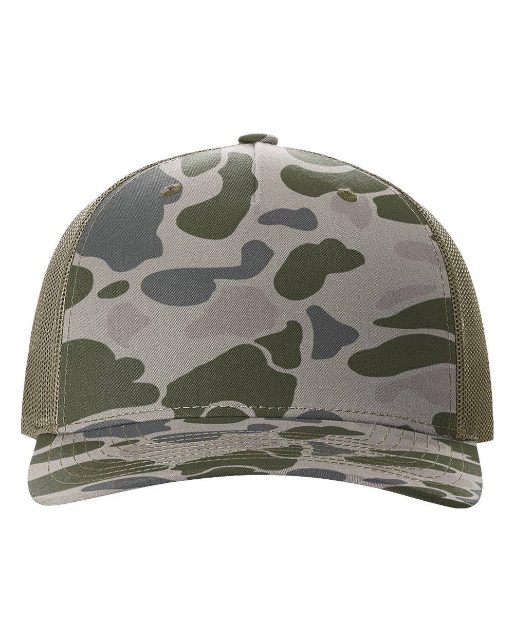 Richardson - Gorra de camionero estampada de cinco paneles - 112PFP