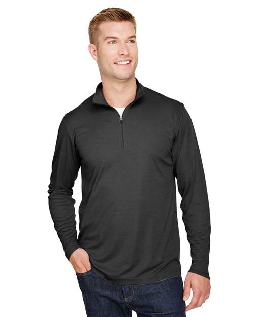 Team 365 - Men's Zone Sonic Heather Performance Quarter-Zip Pullover - TT31H