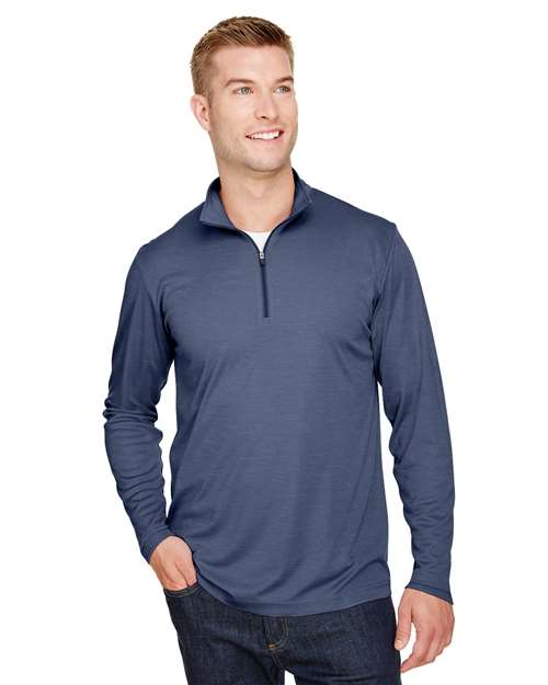 Team 365 - Men's Zone Sonic Heather Performance Quarter-Zip Pullover - TT31H