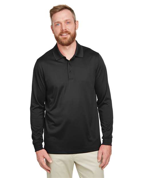 Harriton - Polo de manga larga Advantage Snag Protection Plus IL para hombre - M348L