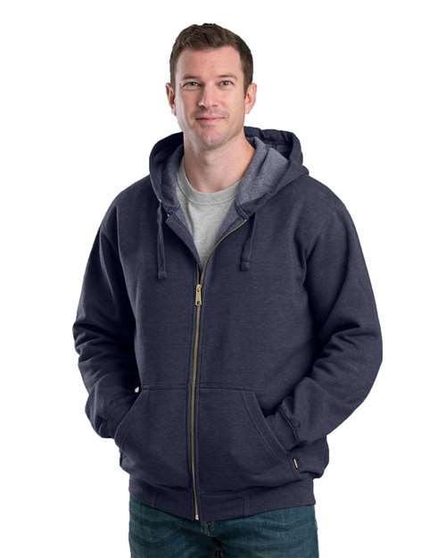 Berne Apparel - Men's Heritage Full-Zip Hooded Sweatshirt - SZ413