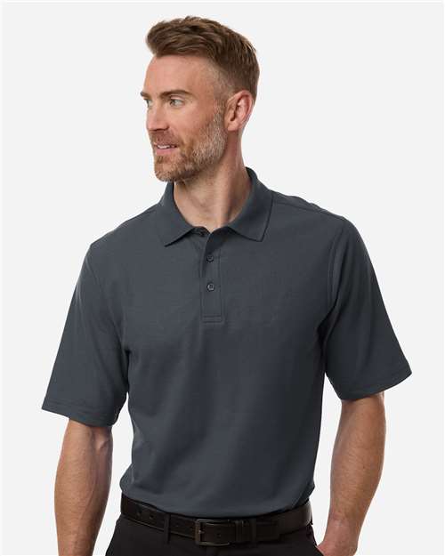 Harriton - Polo de piqué Maverick CVC alto para hombre - M105T