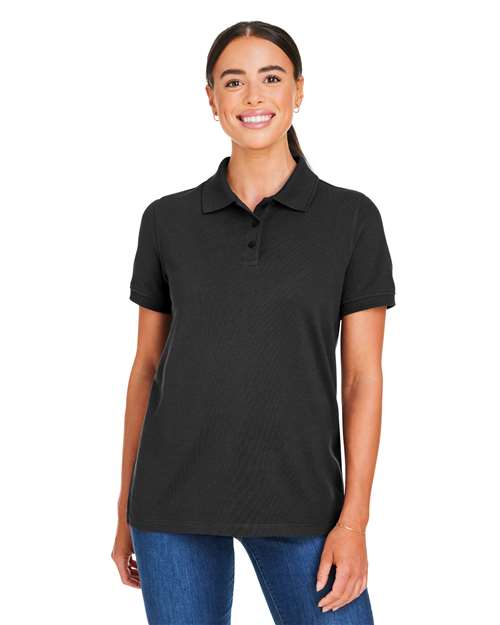 Harriton - Polo de algodón Valiant Snag Protect para mujer - M205W