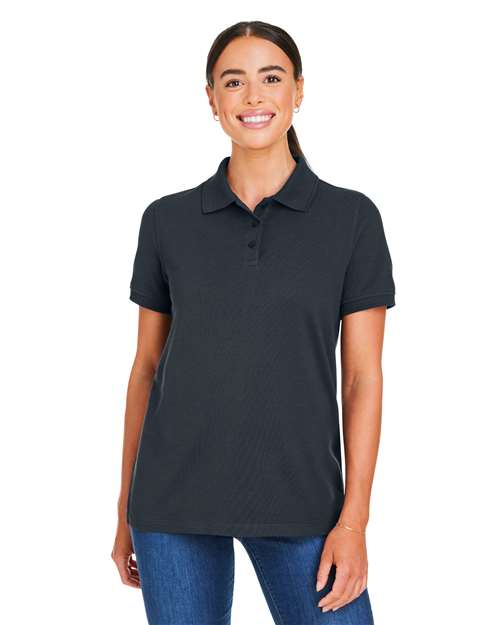 Harriton - Polo de algodón Valiant Snag Protect para mujer - M205W