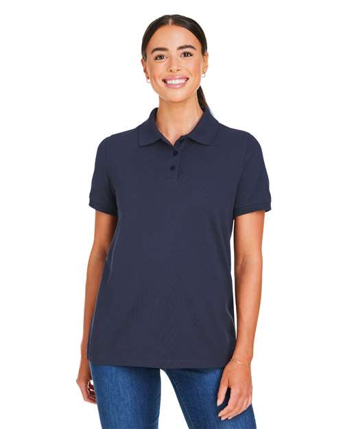 Harriton - Polo de algodón Valiant Snag Protect para mujer - M205W