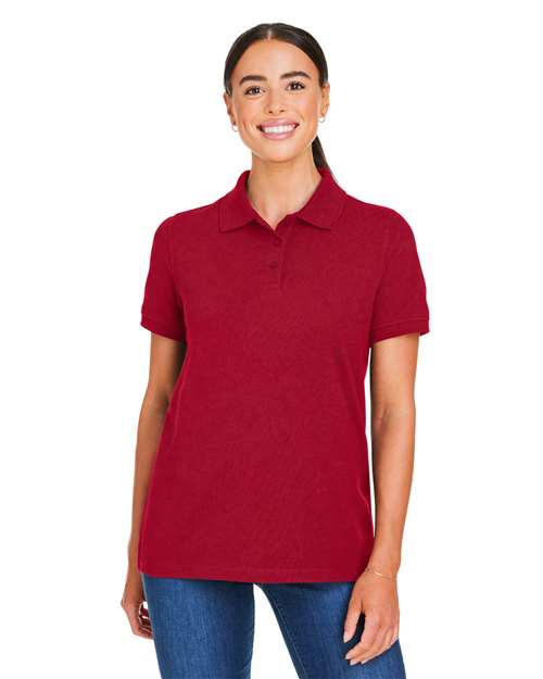 Harriton - Polo de algodón Valiant Snag Protect para mujer - M205W