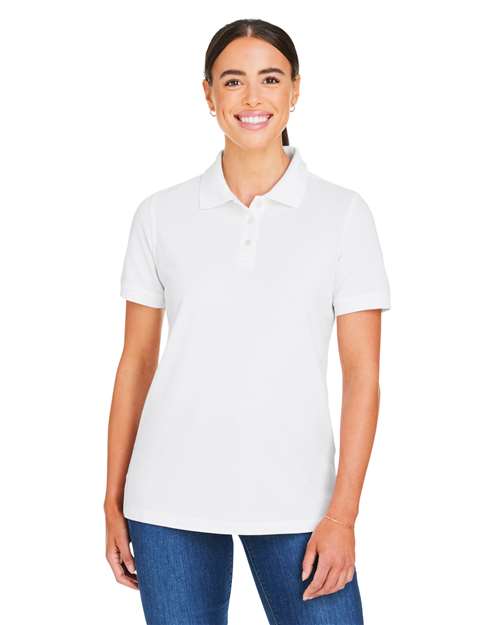 Harriton - Polo de algodón Valiant Snag Protect para mujer - M205W