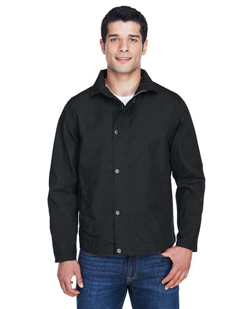 Harriton - Chaqueta de trabajo auxiliar de lona para hombre - M705