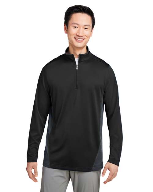 Harriton - Sudadera con cremallera de un cuarto y protección contra enganches Flash Snag Plus IL para hombre - M786