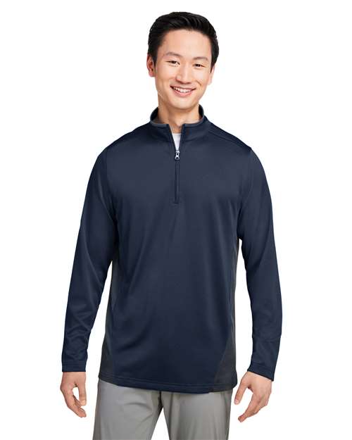 Harriton - Sudadera con cremallera de un cuarto y protección contra enganches Flash Snag Plus IL para hombre - M786