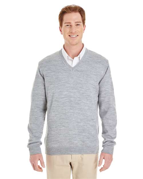 Harriton - Suéter Pilbloc™ con cuello en V para hombre - M420
