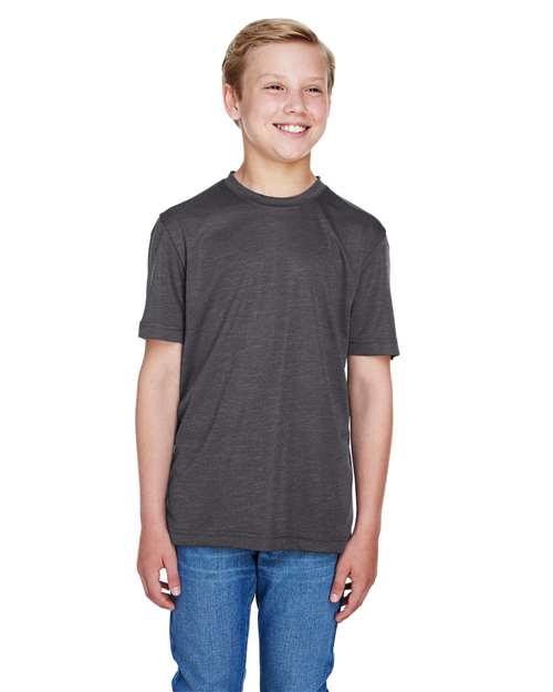 Equipo 365 - Camiseta deportiva juvenil Sonic Heather - TT11HY