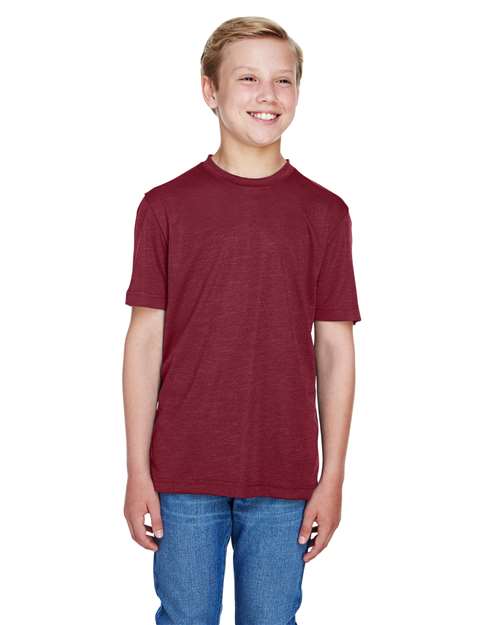 Equipo 365 - Camiseta deportiva juvenil Sonic Heather - TT11HY